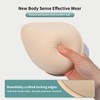 ONEFENG Mastectomy Prosthesis for Women, Spiral Latex Breast Prosthesis, Breathable