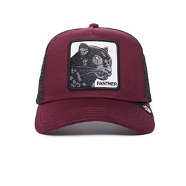 Goorin Bros. The Farm Original Core Unisex Adjustable Snapback Trucker Hat, Wine (The Panther), One Size