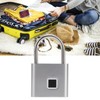 QANYEGN Fingerprint Padlock, Mini Smart Security Lock, Keyless USB Fingerprint