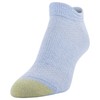 GOLDTOE - Calcetines deportivos de doble pestaña para mujer, 6