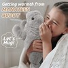 Manatee Stuffed Animals, Microwavable Stuffed Animal Adorable Fluffy Manatee Plush