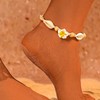 Lorealri Boho Elephant Ankle Bracelet Vintage Love Hearts Foot Chain
