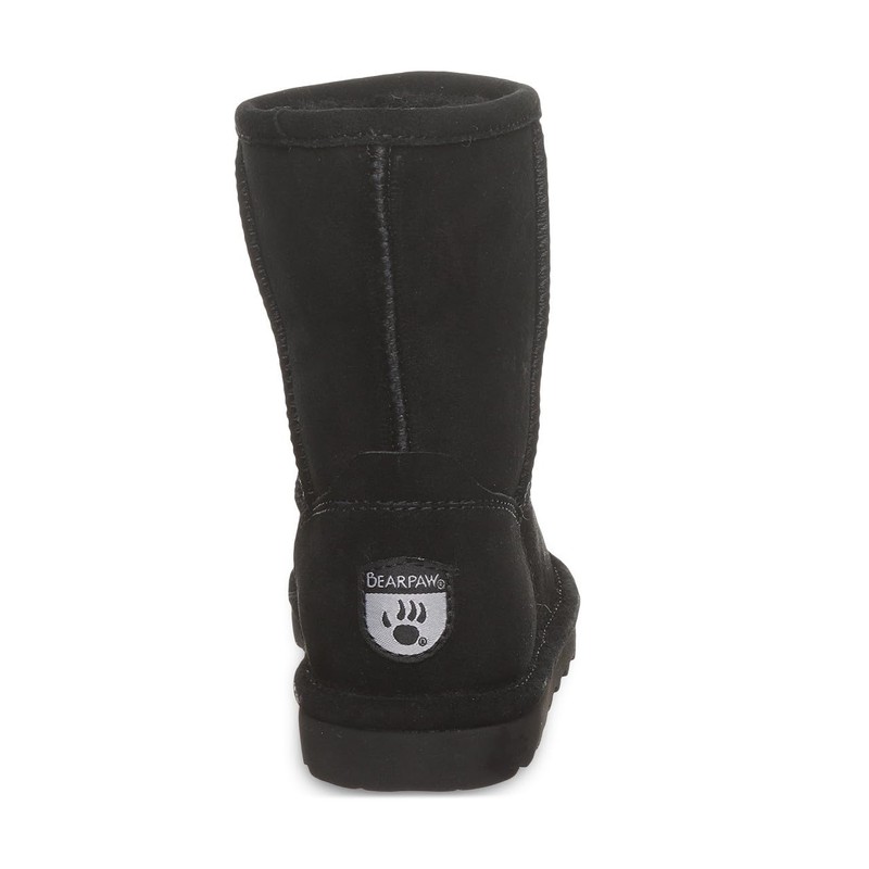BEARPAW Elle Youth Black Size 5 | Youth's Boot Classic