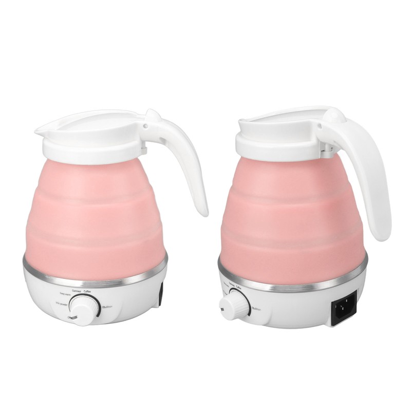 0.6L Foldable Electric Kettle 600W Heat Resistant Rust Proof Portable