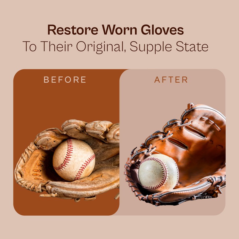 SARNA BASEBALL Glove Oil - 8 oz. – Softens &
