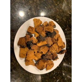 100% Pure chaga 7 lbs of small chunks