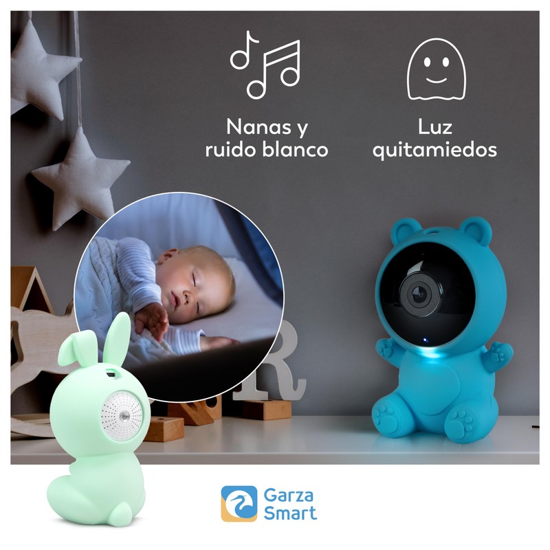 Garza - 1080P HD Baby Surveillance Camera with Temperature Sensor,