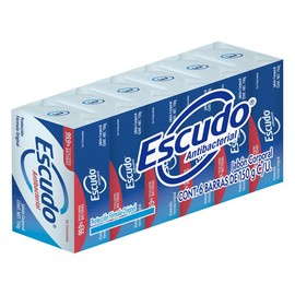 Escudo Antibacterial, Jabón de tocador en barra, Fórmula Original, 6 barras de 150 gr