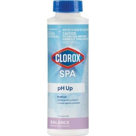 CLOROX POOL & Spa Clorox? Pool&Spa? Spa pH Up, Raises pH in Spa Water, Safe for All Spa Types, 18 ounce (Pack of 1)