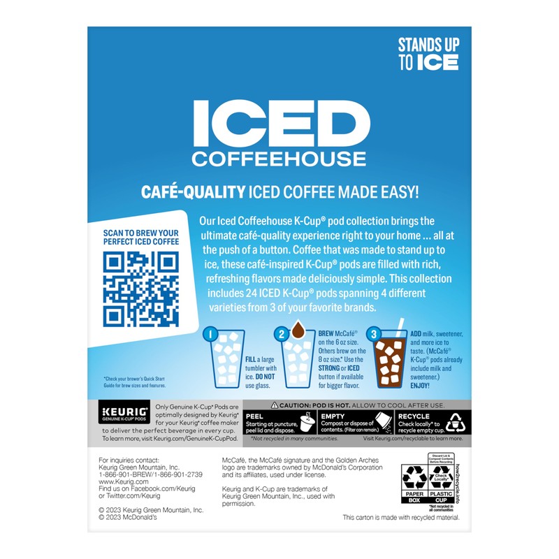 The Original Donut Shop® K-Cup Iced Duos Cookies and Caramel