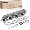 A-Premium Left Exhaust Manifold Kit W/Gaskets, Studs, Nuts, Washers, Springs,