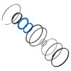 Ezbzyz Hydraulic Log Splitter Cylinder Rebuild Seal Kit for 5.0"