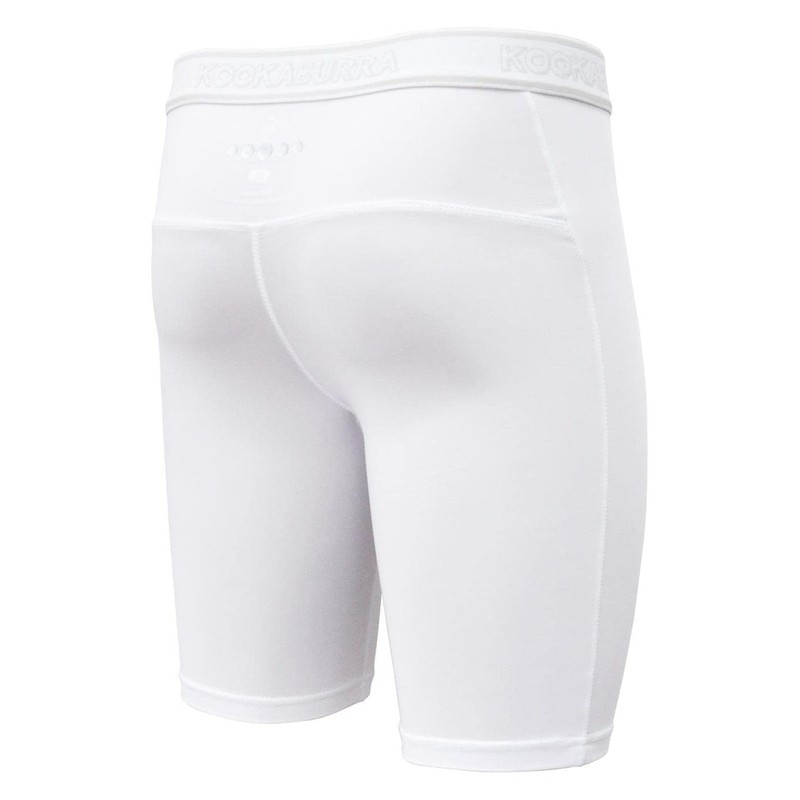 Kookaburra Unisex-Youth Kb Compression Lite Cricket Skin Fit Shorts, White,