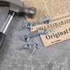 6 Pack Safety Hook and Eye Latch, 2 Inch Stainless