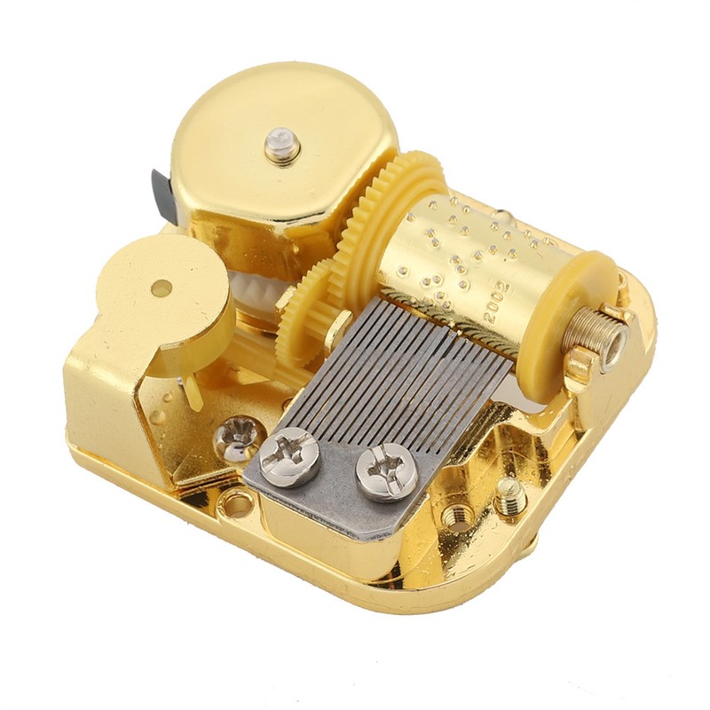 Gold Plating Music Box Movement DIY Music Box Accessories with