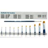 BI51233 10 Brush Synthetic Flat (No. 10 Flat Brush) / BI51233 10 Brush Synthetic Flat(10호 평붓)