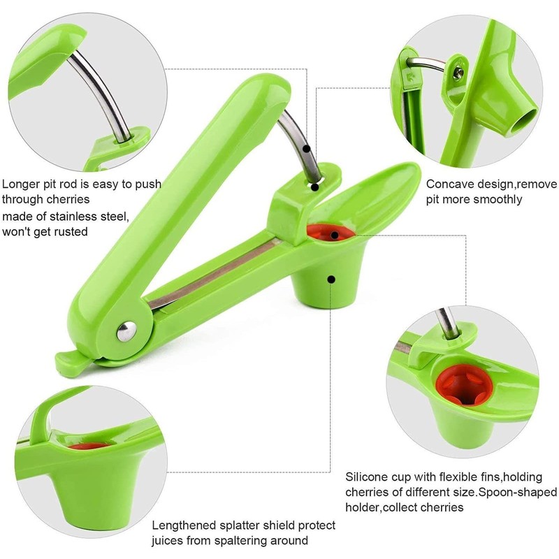 Cherry Pitter Tool Pit Remover, Cherry Core Remover Tool with