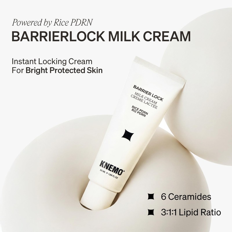 KNEMO Barrier Lock Rice PDRN Milchcreme