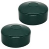 SKIR'CO Pack of 2 fence post caps, round, 76 mm,