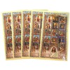 Needzo Stations of the Cross Laminated Prayer Cards, Bulk Catholic