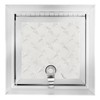 RecPro RV Square Baggage Door | Diamond Surface Plate |