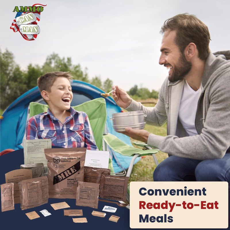 Sopakco 12ct US Military Surplus MRE Meals Ready to Eat