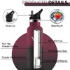 Grsta Stainless Steel Drinking Bottle, 500 ml, Leak-Proof, BPA-Free Drinking