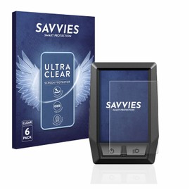 Savvies Screen Protectors for Bosch Kiox Ultra Transparent Pack of 6