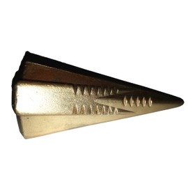 ROCKFORGE Diamond Wood Splitting Wedge Wood Grenade Splitting Wedge