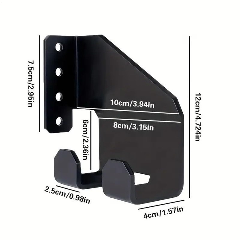 Chainsaw Wall Mount Holder | Heavy Duty Garage Organization,Multi Functional