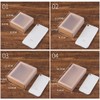 10Packs Rectangle Kraft Paper Box with PVC Window For Wedding