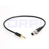 DDRRI 3 Pin Mini XLR Female to 3.5mm TRS Male