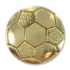 Awards and Gifts R Us 7/8 Inch Soccer Chenille Gold