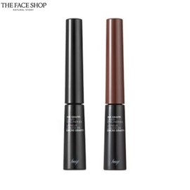 THE FACE SHOP fmgt Ink Graffi Liquid Liner EX 5.5g, Type:01 Deep Black