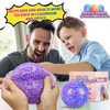PEJOURI Giant 4 Inch Jumbo Stress Balls for Adults, Purple,