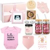Honeydak 13 Pcs Newborn Girl Gift for Baby Showers, Gender
