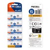 PKCELL 20 Pack SR621sw Watch Battery AG1 Battery 1.5V LR621
