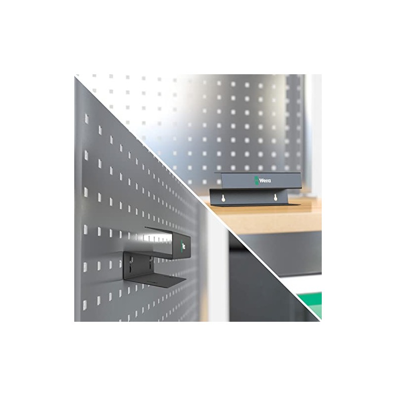 Wera 05136426001 9606 Metal Rack for up to 7 Wera