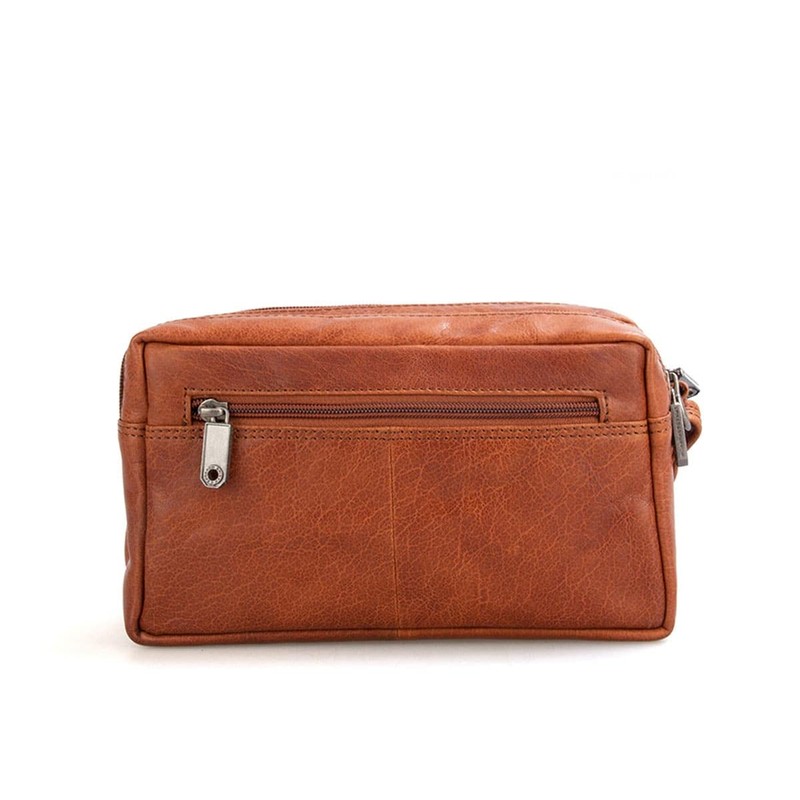 Spikes & Sparrow Bronco Buffalo Leather Wrist Man Bag Men's