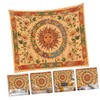 Ciieeo Bohemian Sun Moon Tapestry Artistic Wall Hanging for Home