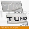 EyeCatcher Tailgate Insert Letters Compatible with 2014-2021 Toy TNDRA (Matte