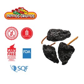 PEPITOS CHILITOS/Chile Ancho 5LB Resealable Bag - Natural and Premium - Great For Mexican Recipes Like Salsa, Tamales, and Stews.