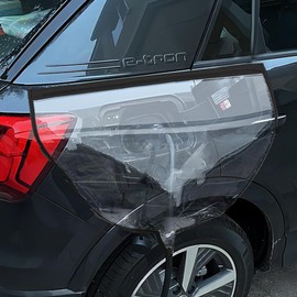 EV Charger Port Cover [All-Weather Protection] Magnetic Electric Car Charger Plug Cover, Outdoor Waterproof Durable, Transparent,Winter Snow Rain, Fit for All Steel-Bodied Electric Vehicles(Black)