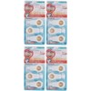 [Bulk Purchase] Clear Dent Teeth Peeling Sponge x 4