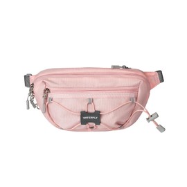 Waterfly Bum Bag Fanny Pack: Waist Packs with Adjustable Belt Crossbody Chest Bag with RFID Blocking Anti-Theft for Women Men Travel Running Walking Hiking Everyday Use, Pink