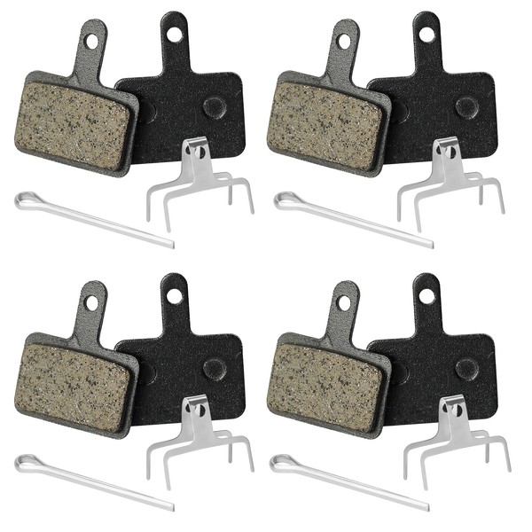 Anyongora Bike Brake Pads, Semi-Metallic Bicycle Brake Pads for Smooth