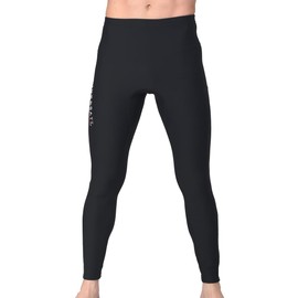 Men's Wetsuit Pants, Long Pants, Surf Pants, 0.1 inch (3 mm), Neoprene Pants, Wetsuit Fabric, Surfing, SUP, Bodyboard, Snorkeling, Diving, L Size