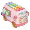 Blocks Musical Bus Alphabet Multifunction Learning Toy Pattern Matching Mini