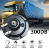 300DB Super Loud Train Horns, Car 4A Waterproof Durable Air