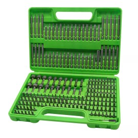 GRIP 208pc Screwdriver Drill Bits Quick Change Star Hex Set 62105